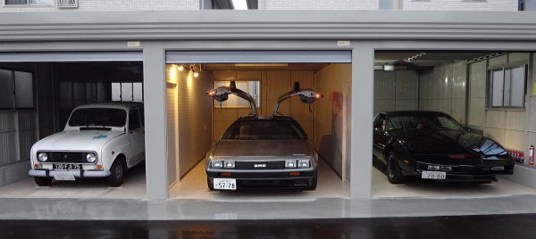 Hobbyhouse桜尾 バイク 車用の複合型賃貸ガレージタウン